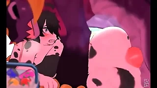 Furry gets fucked